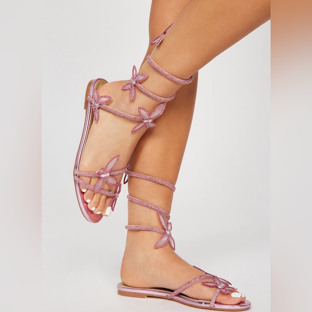 Butterfly sandals